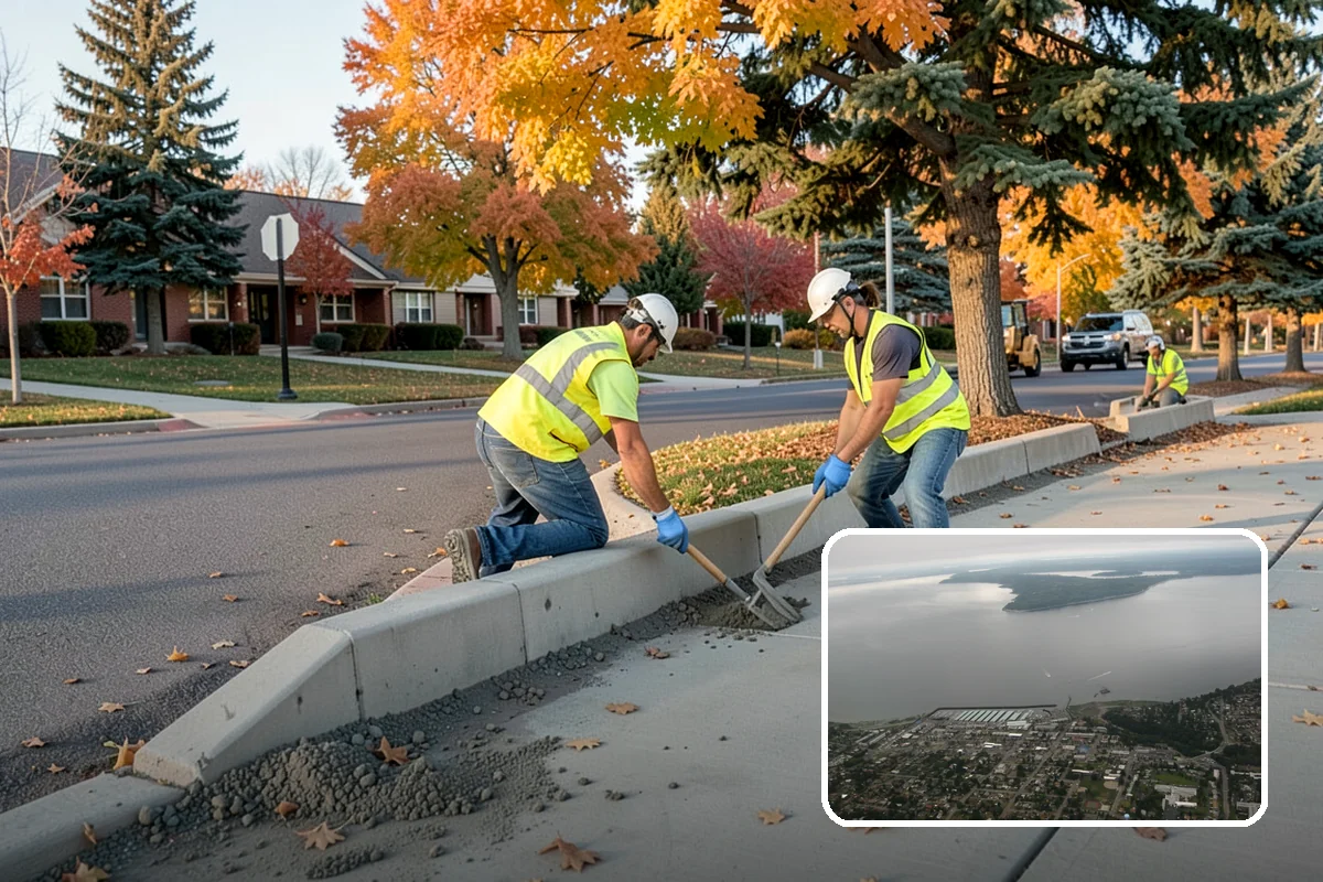 Asphalt Patching in Des Moines, King County, WA - Failures cut back to sound pavement for lasting repairs