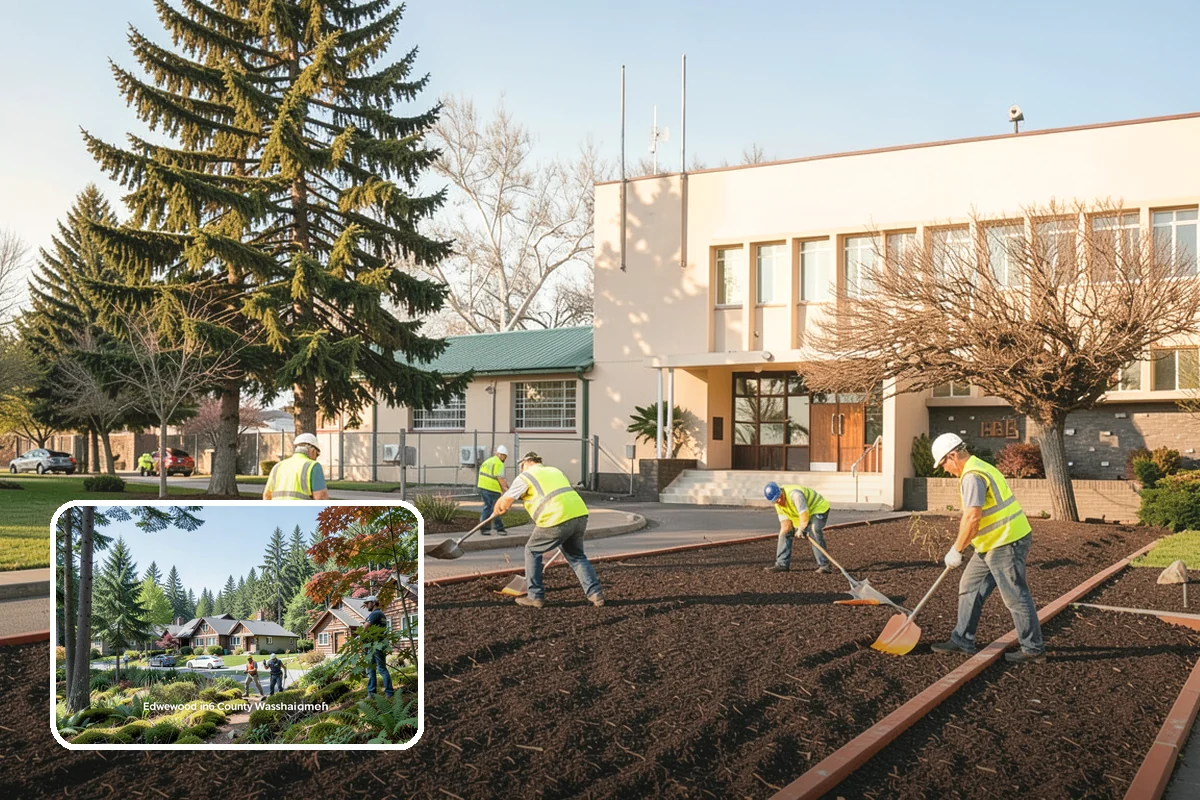 Asphalt Patching in Edgewood, Pierce County, WA - Failures cut back to sound pavement for lasting repairs