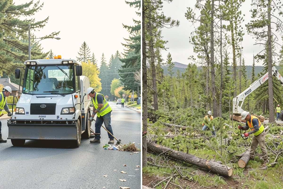 Asphalt Patching in Fife, Pierce County, WA - Mark and saw-cut the failed area to square edges