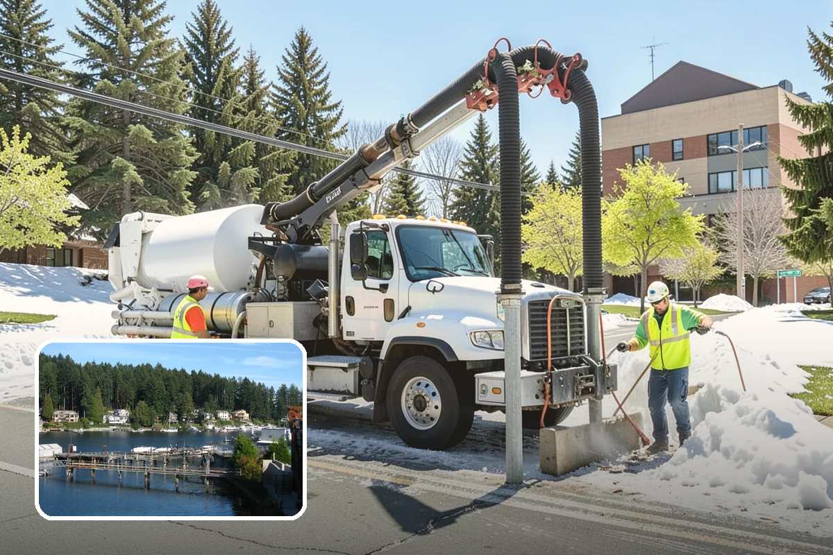 Asphalt Patching in Gig Harbor, Pierce County, WA - Failures cut back to sound pavement for lasting repairs