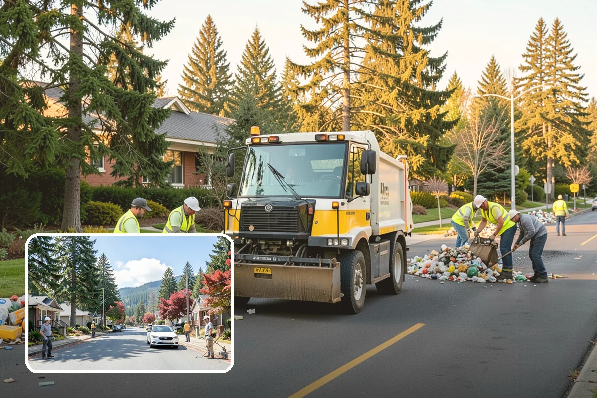 Asphalt Patching in Hunts Point, King County, WA - Failures cut back to sound pavement for lasting repairs