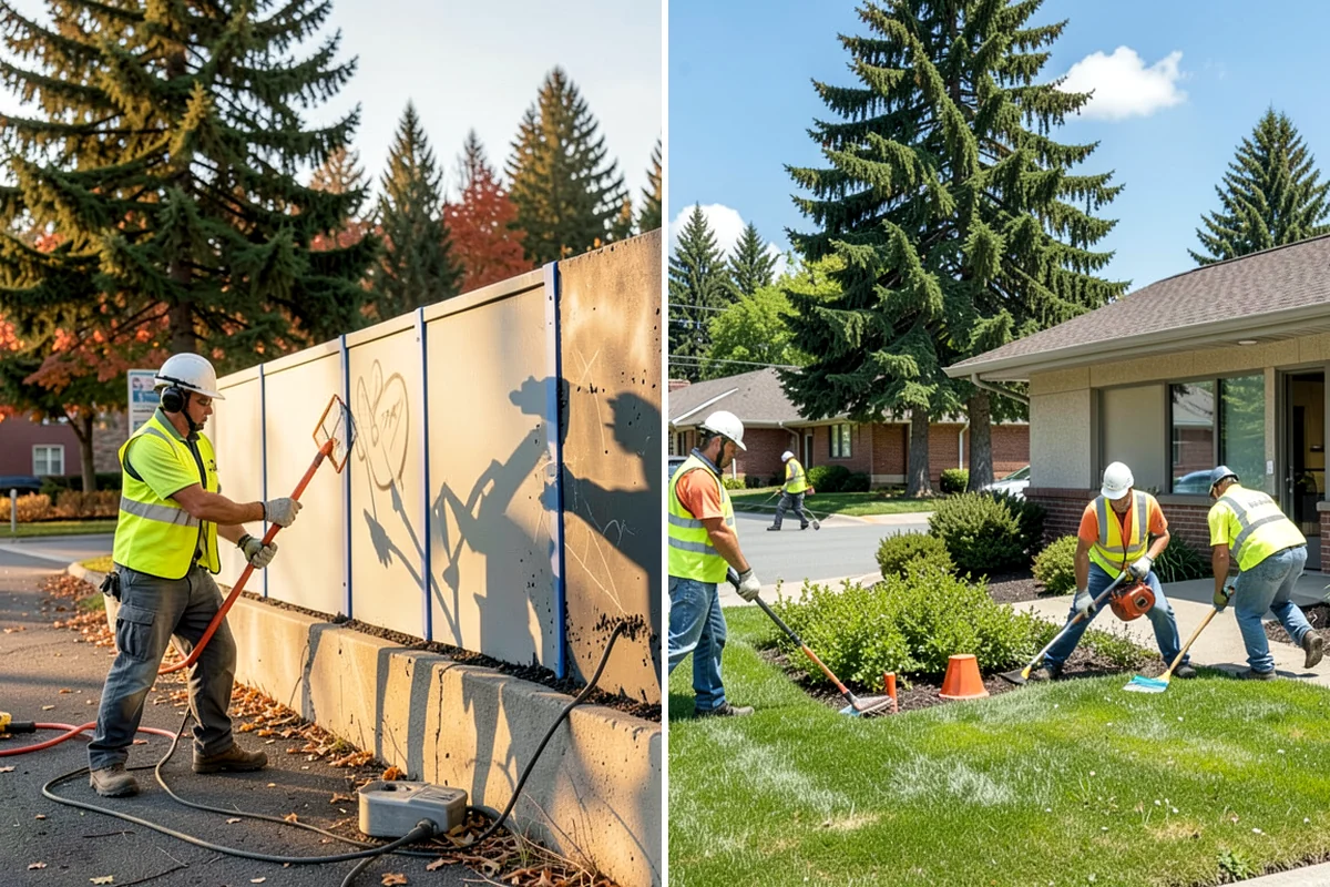 Asphalt Patching in Kenmore, King County, WA - Mark and saw-cut the failed area to square edges