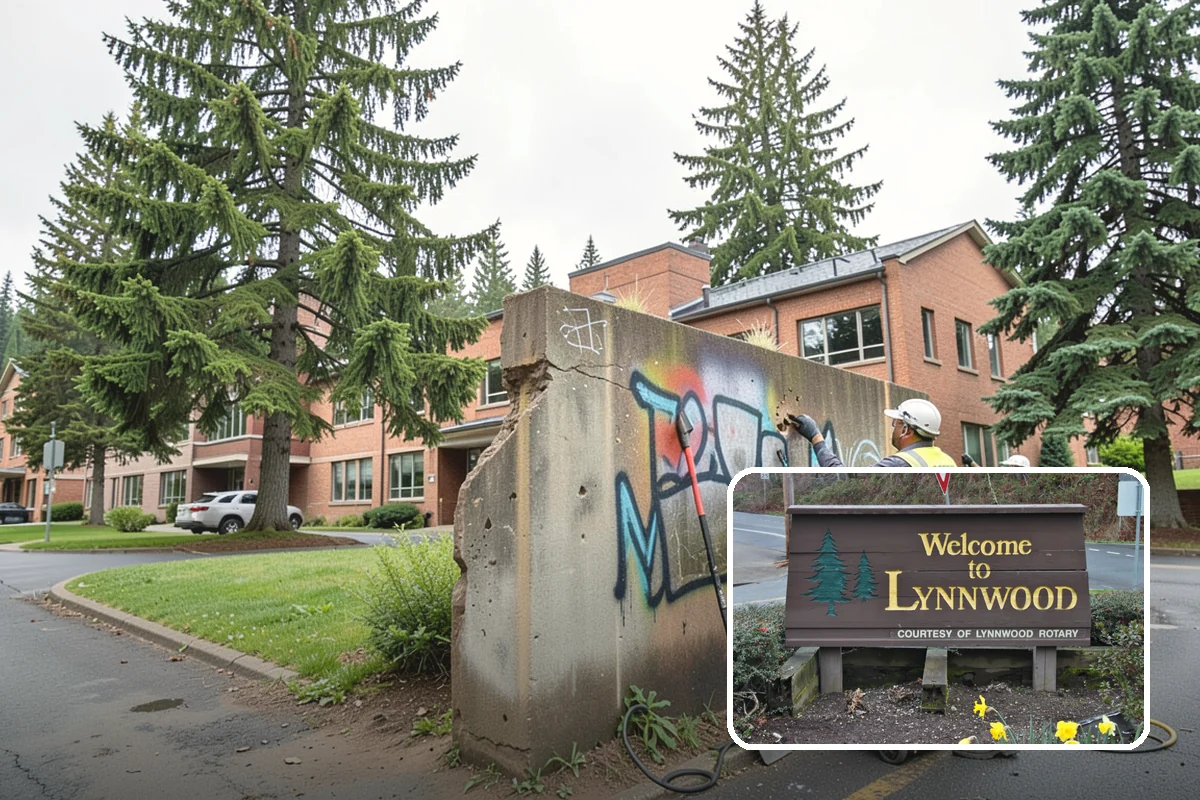 Asphalt Patching in Lynnwood, Snohomish County, WA - Failures cut back to sound pavement for lasting repairs