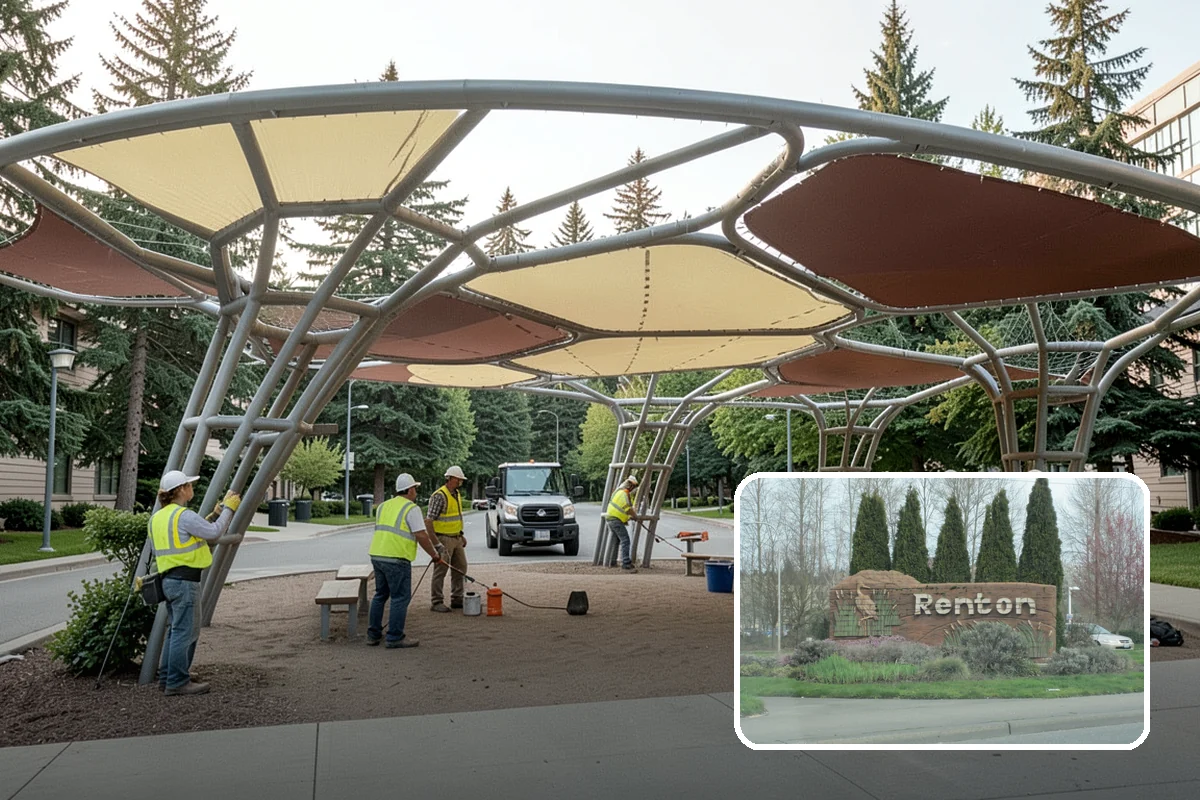 Asphalt Patching in Renton, King County, WA - Failures cut back to sound pavement for lasting repairs