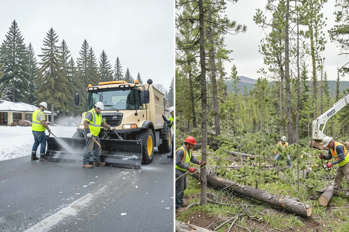 Asphalt Patching in Ruston, Pierce County, WA - Mark and saw-cut the failed area to square edges