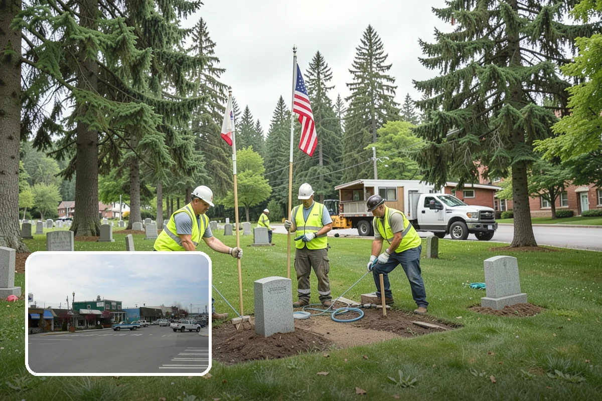 Asphalt Patching in Stanwood, Snohomish County, WA - Failures cut back to sound pavement for lasting repairs
