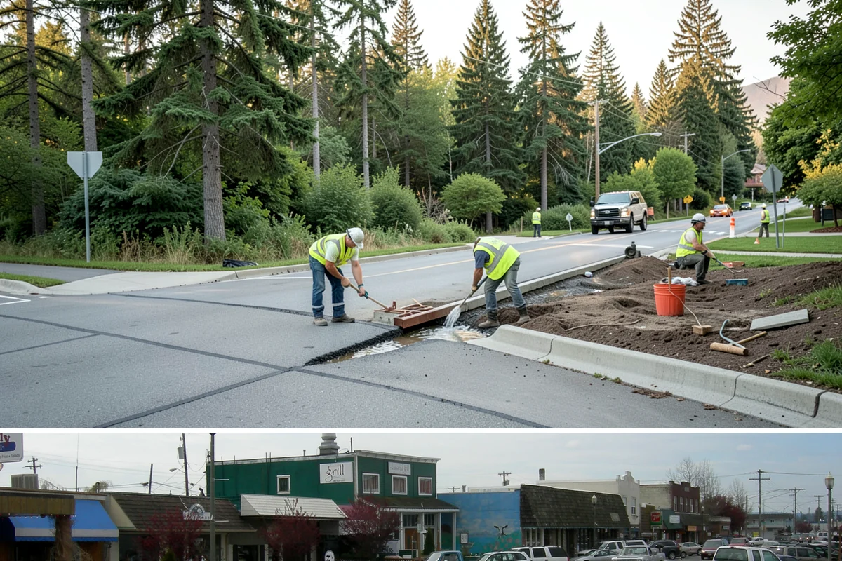 Asphalt Patching in Stanwood, Snohomish County, WA - Hot-mix patching is most durable in the dry season, though we deploy year-round for hazards that cannot wait for a plant to...