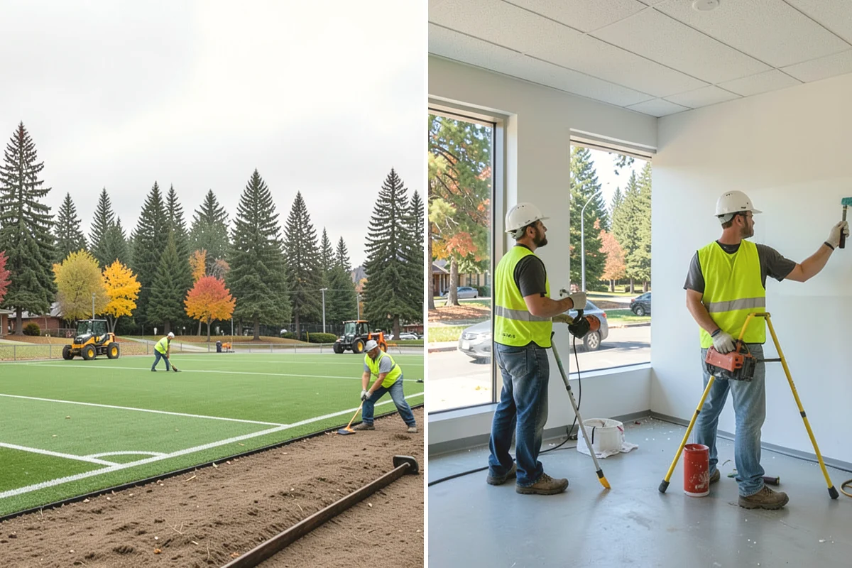 Asphalt Patching in University Place, Pierce County, WA - Mark and saw-cut the failed area to square edges