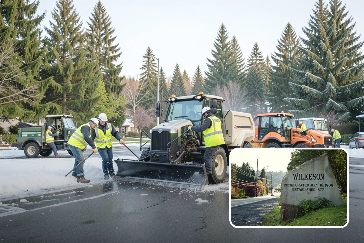 Asphalt Patching in Wilkeson, Pierce County, WA - Failures cut back to sound pavement for lasting repairs