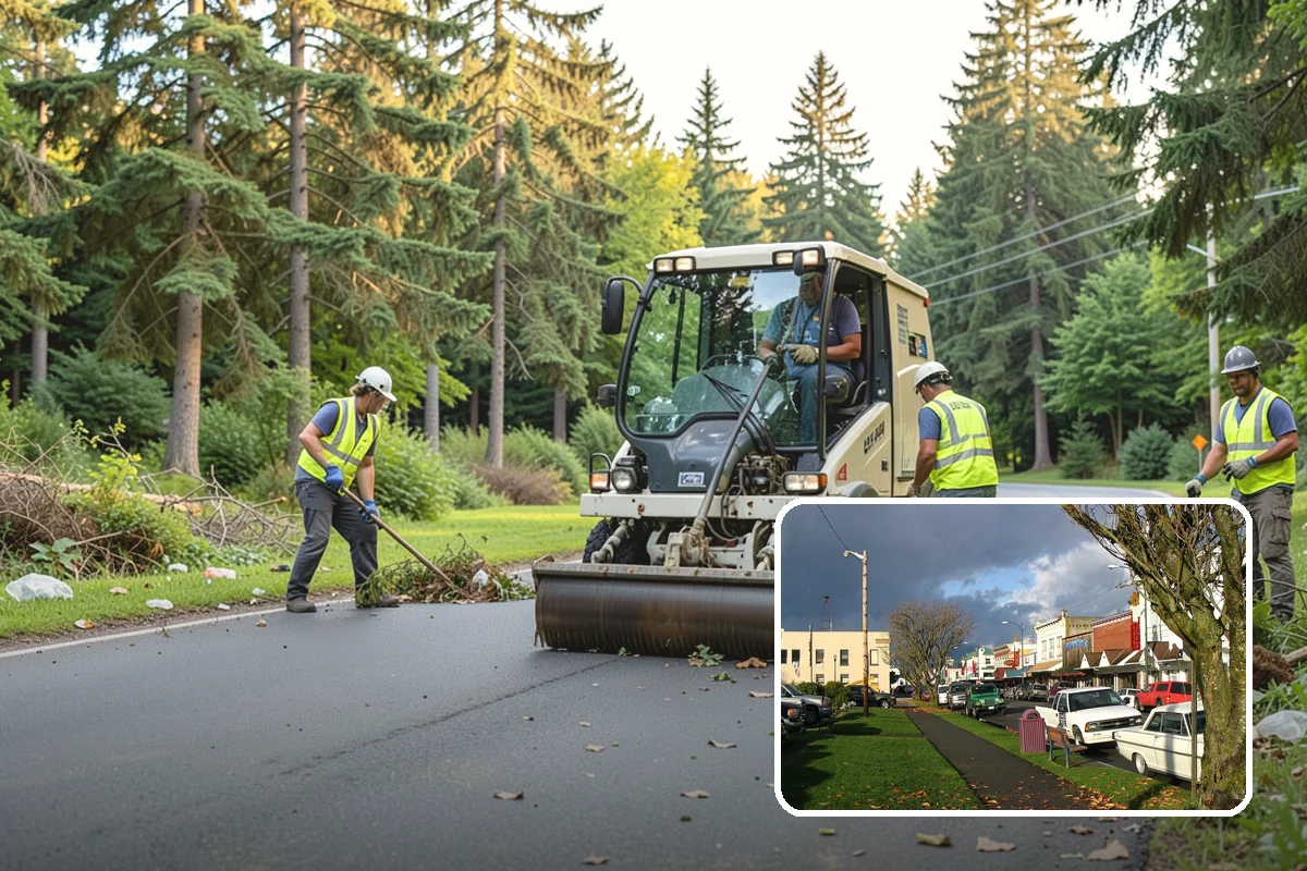 Athletic Field Aeration in Arlington, Snohomish County, WA - Reduced compaction that improves footing and turf health