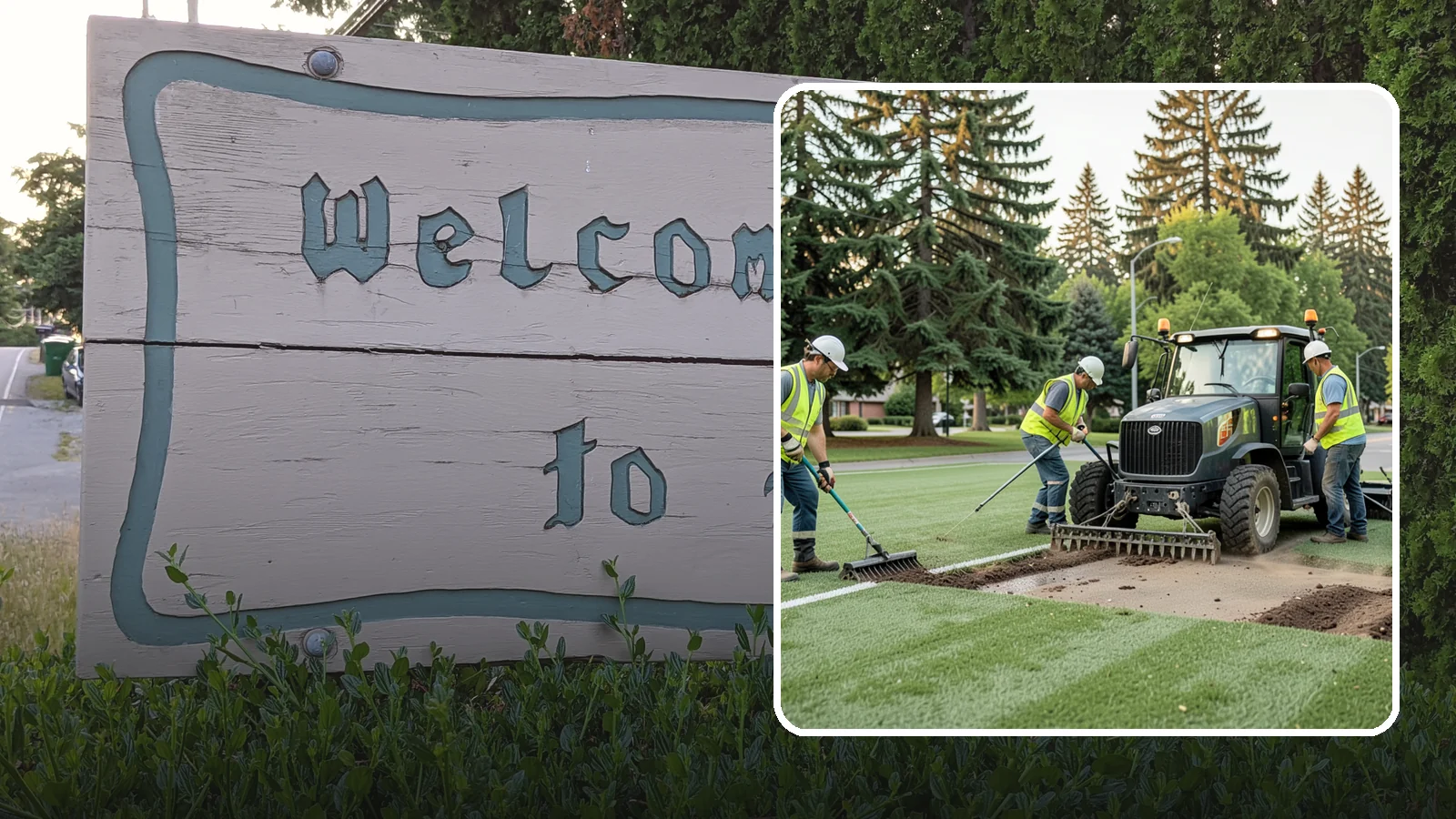 Athletic Field Aeration in Brier, Snohomish County, WA - Core and solid-tine aeration that relieves compaction and improves drainage on heavily used sports fields.