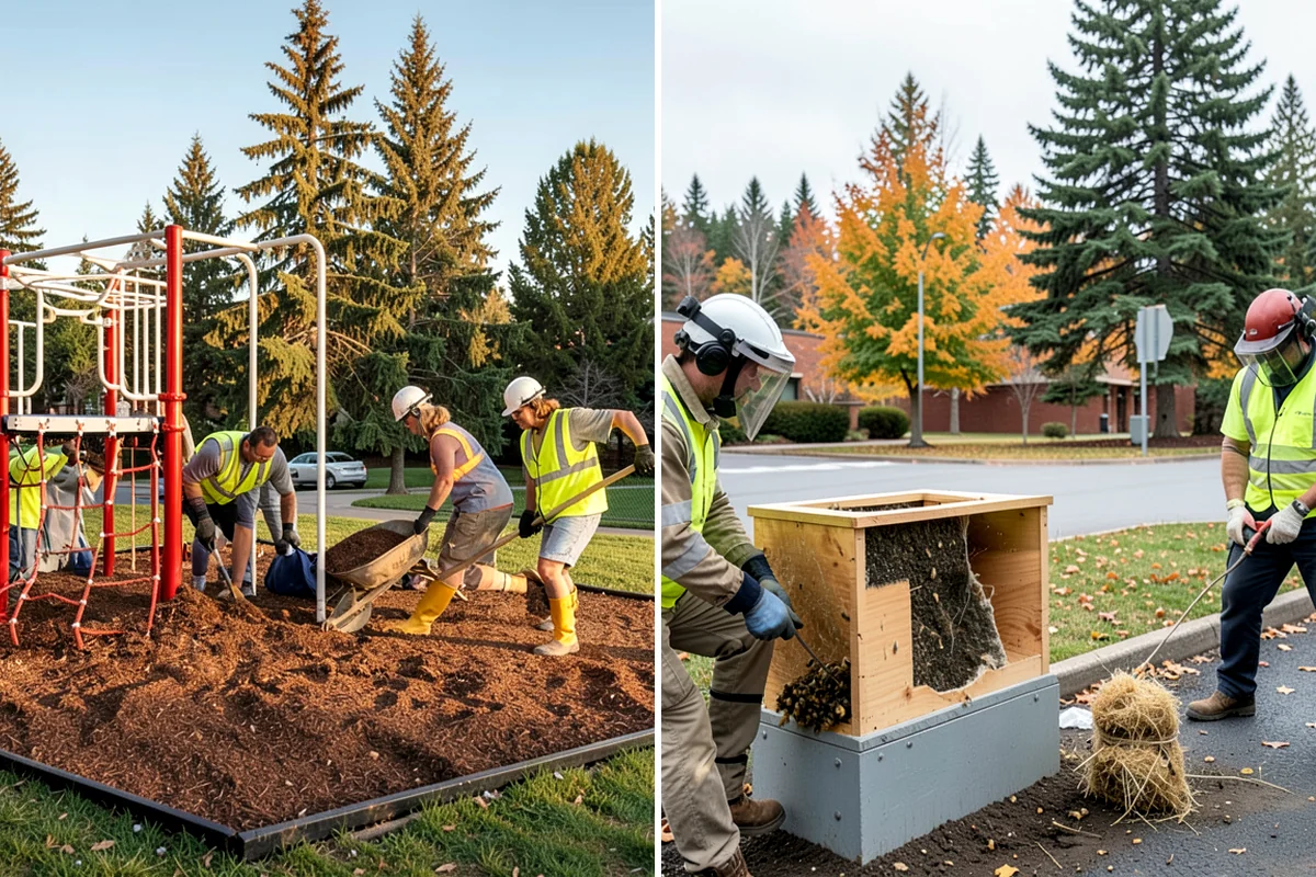 Athletic Field Aeration in DuPont, Pierce County, WA - Assess soil compaction, drainage, and field-use intensity