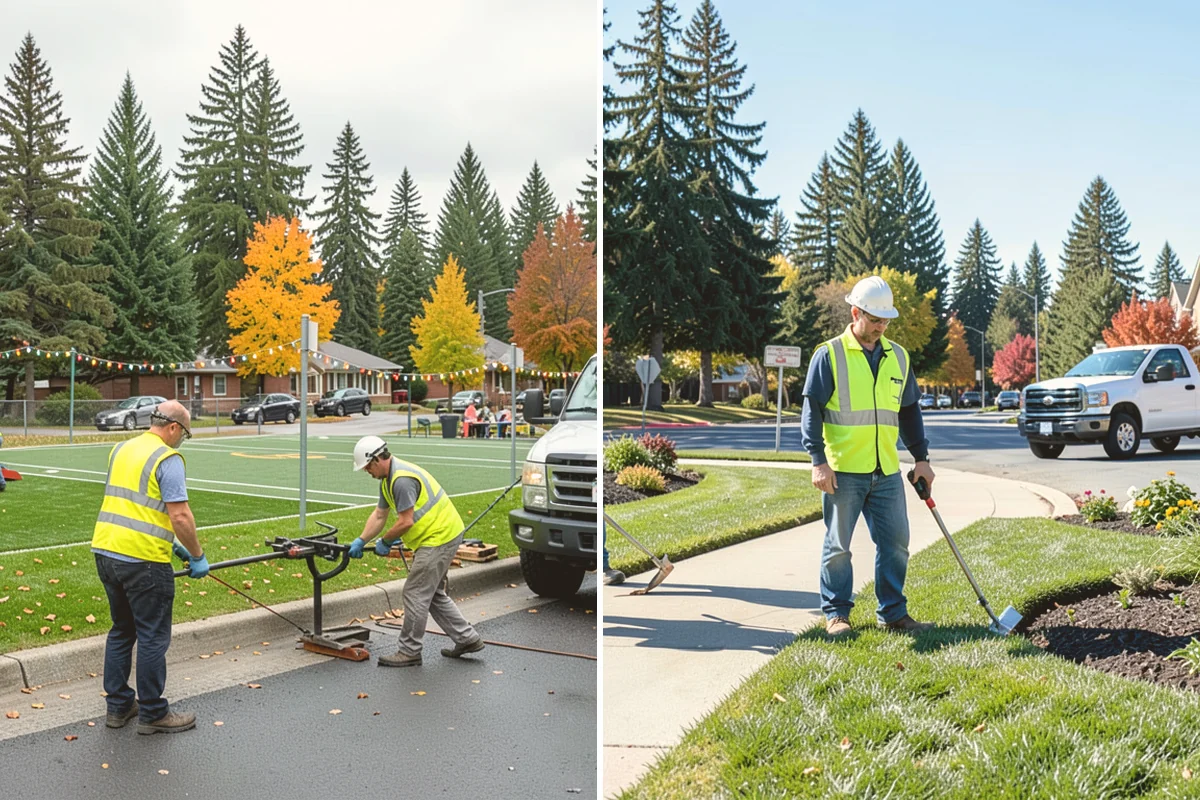 Athletic Field Aeration in Eatonville, Pierce County, WA - Assess soil compaction, drainage, and field-use intensity