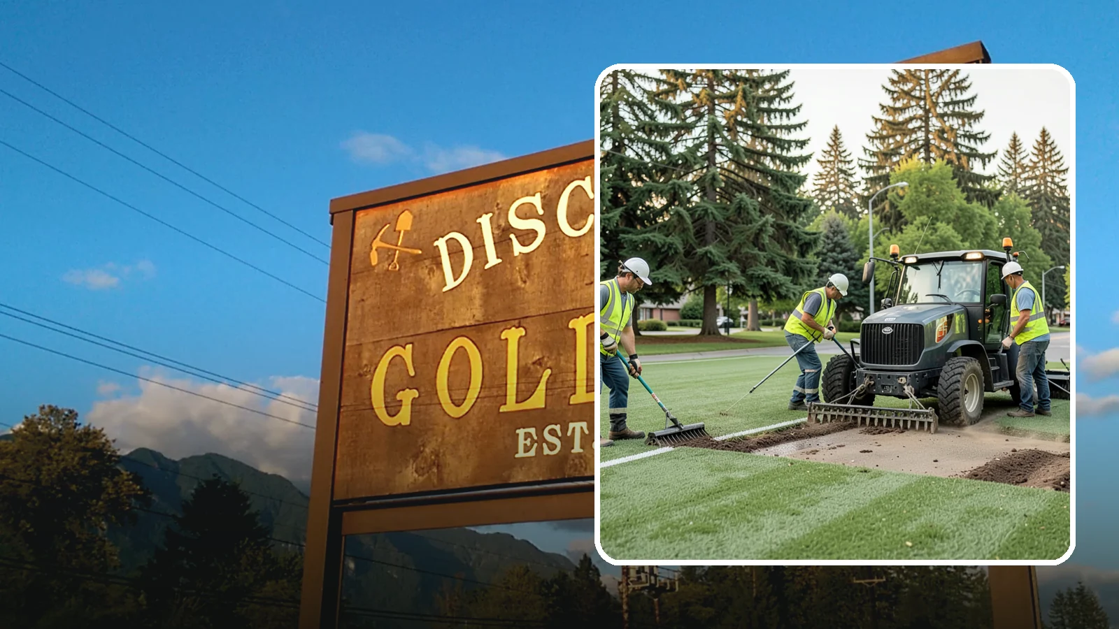 Athletic Field Aeration in Gold Bar, Snohomish County, WA - Core and solid-tine aeration that relieves compaction and improves drainage on heavily used sports fields.