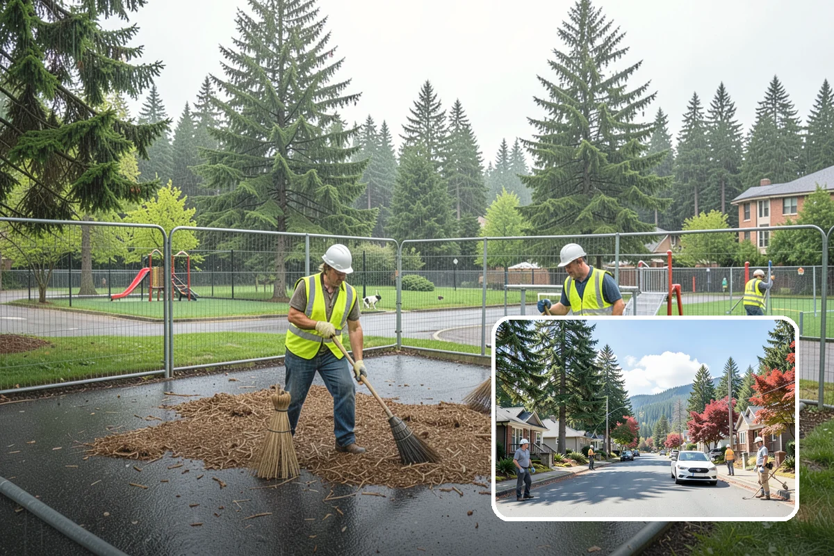 Athletic Field Aeration in Hunts Point, King County, WA - Reduced compaction that improves footing and turf health