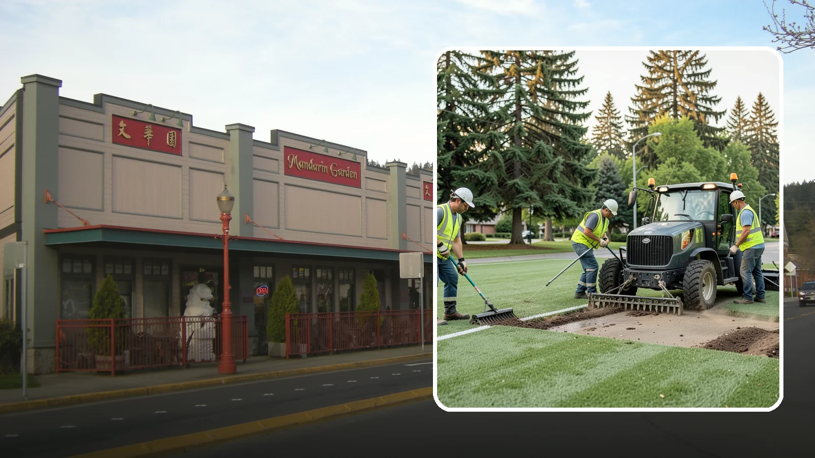 Athletic Field Aeration in Issaquah, King County, WA - Core and solid-tine aeration that relieves compaction and improves drainage on heavily used sports fields.