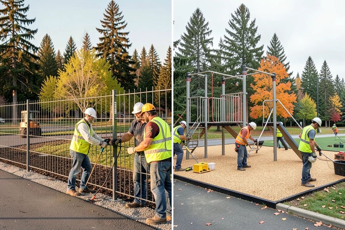 Athletic Field Aeration in Lake Forest Park, King County, WA - Assess soil compaction, drainage, and field-use intensity