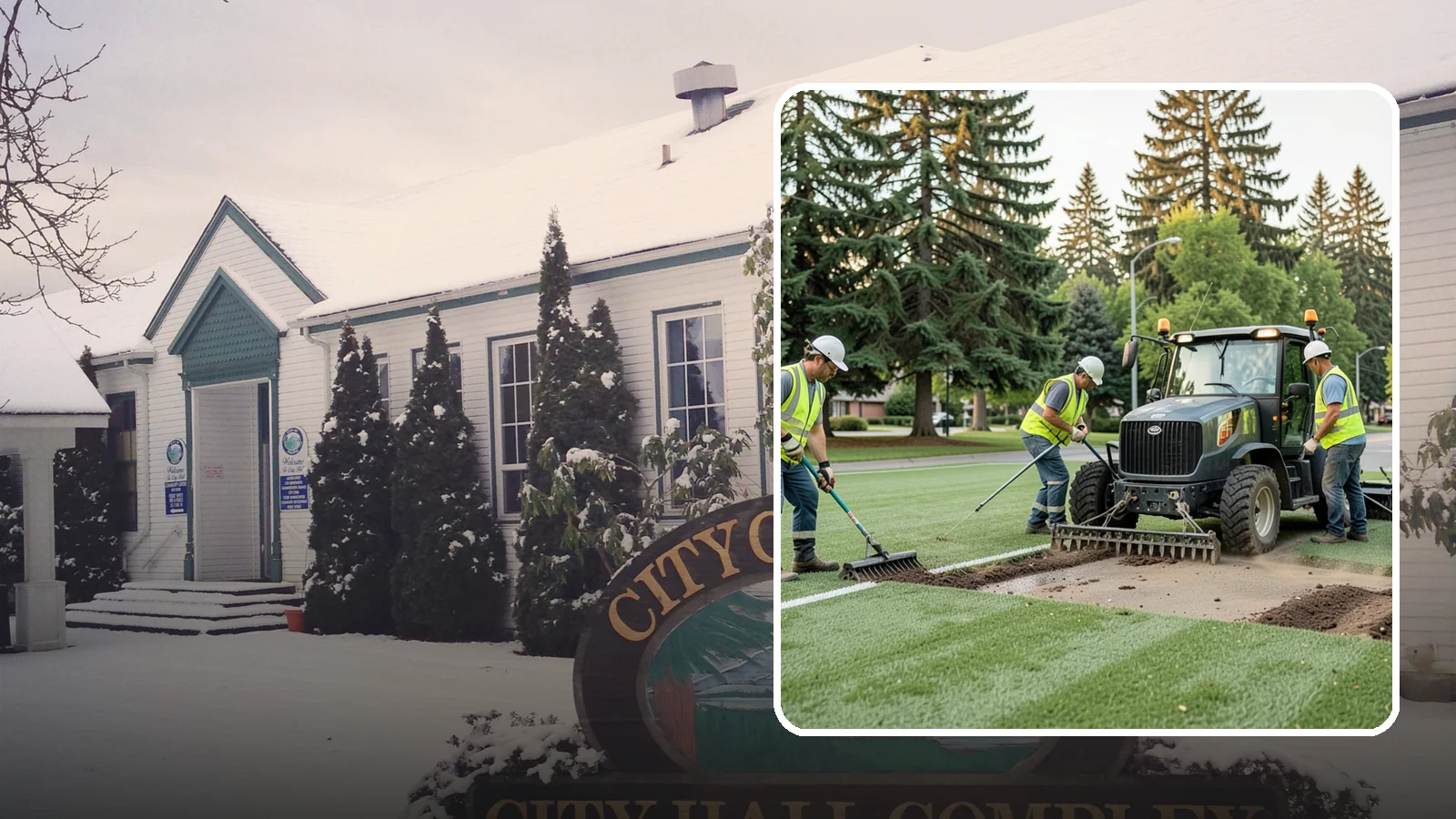 Athletic Field Aeration in Pacific, King County, WA - Core and solid-tine aeration that relieves compaction and improves drainage on heavily used sports fields.