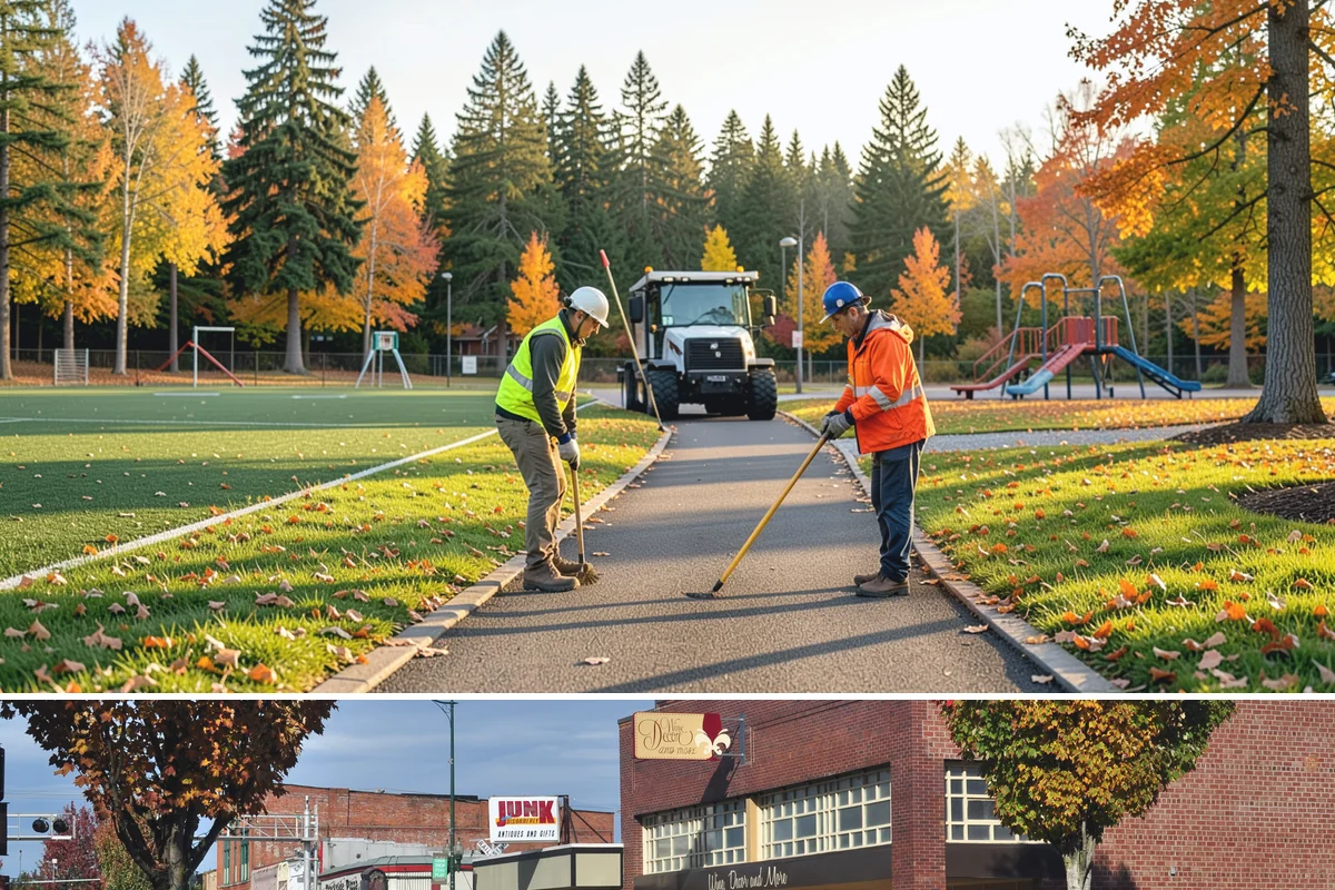 Athletic Field Aeration in Puyallup, Pierce County, WA - Aeration is best performed during spring and fall recovery windows in the cool-season growing period.