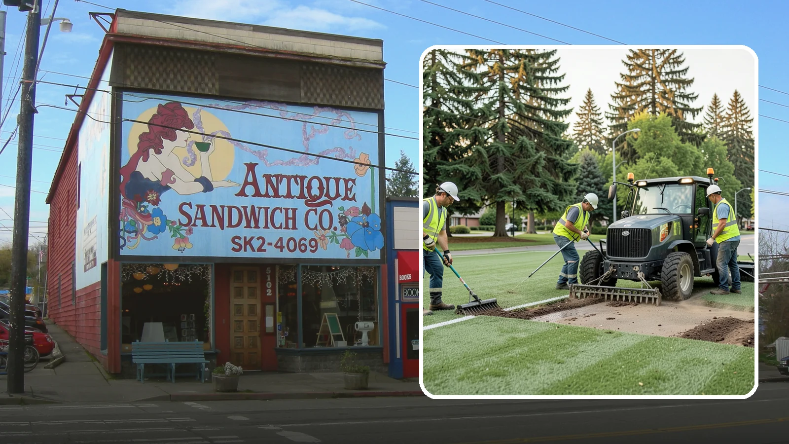 Athletic Field Aeration in Ruston, Pierce County, WA - Core and solid-tine aeration that relieves compaction and improves drainage on heavily used sports fields.