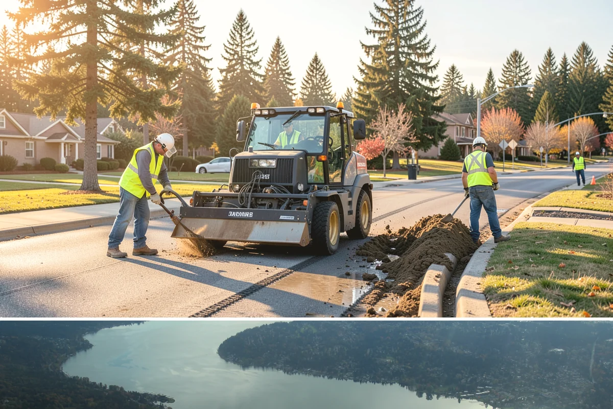 Athletic Field Aeration in Sammamish, King County, WA - Aeration is best performed during spring and fall recovery windows in the cool-season growing period.