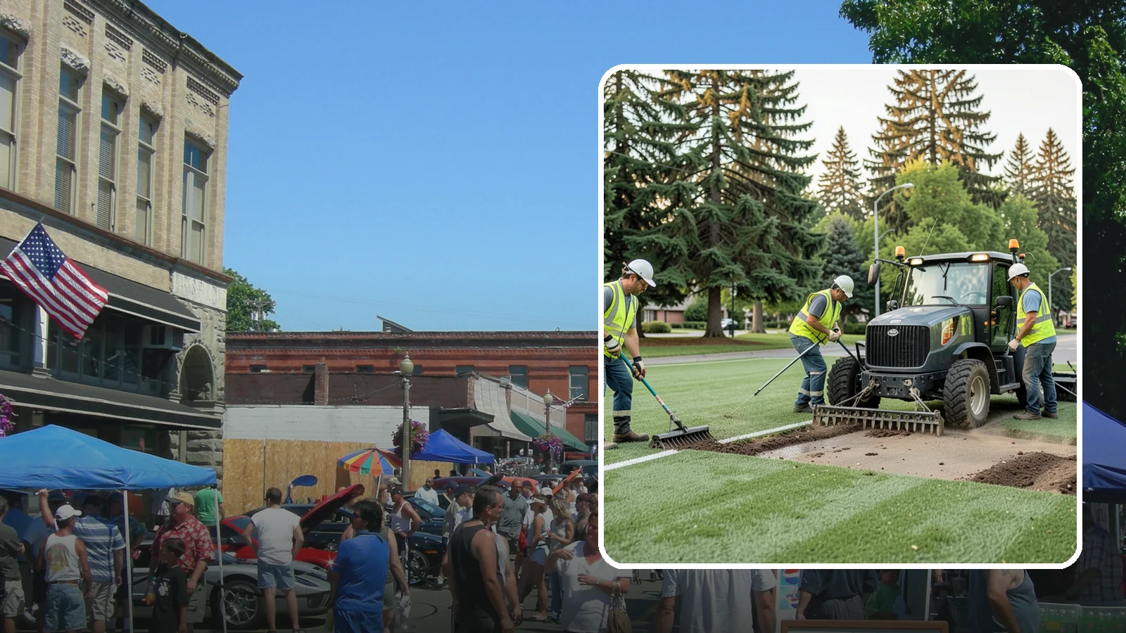 Athletic Field Aeration in Snohomish, Snohomish County, WA - Core and solid-tine aeration that relieves compaction and improves drainage on heavily used sports fields.