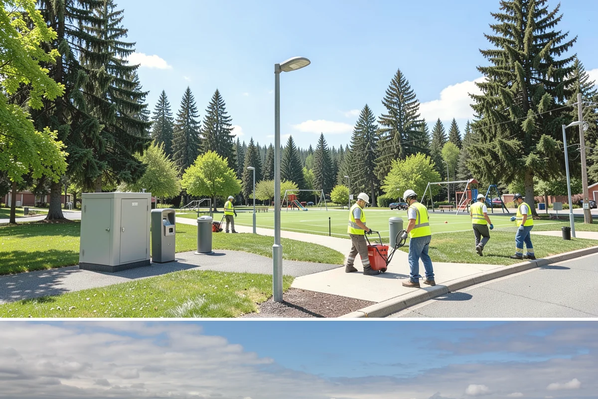 Athletic Field Aeration in University Place, Pierce County, WA - Aeration is best performed during spring and fall recovery windows in the cool-season growing period.