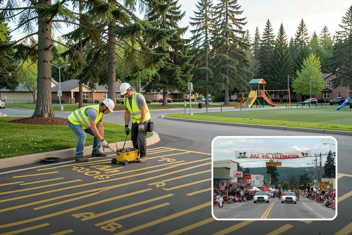 Athletic Field Fencing in Carnation, King County, WA - Withstands ball impact and heavy league use