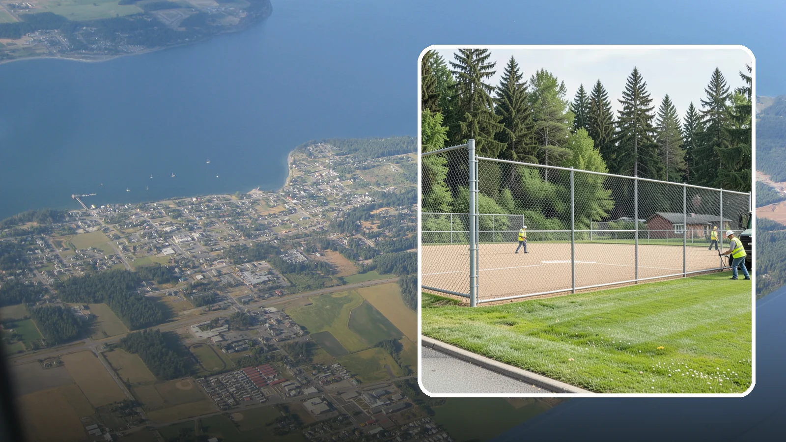 Athletic Field Fencing in Coupeville, Island County, WA - Install backstops, outfield fencing, and enclosures for ballfields and athletic facilities.