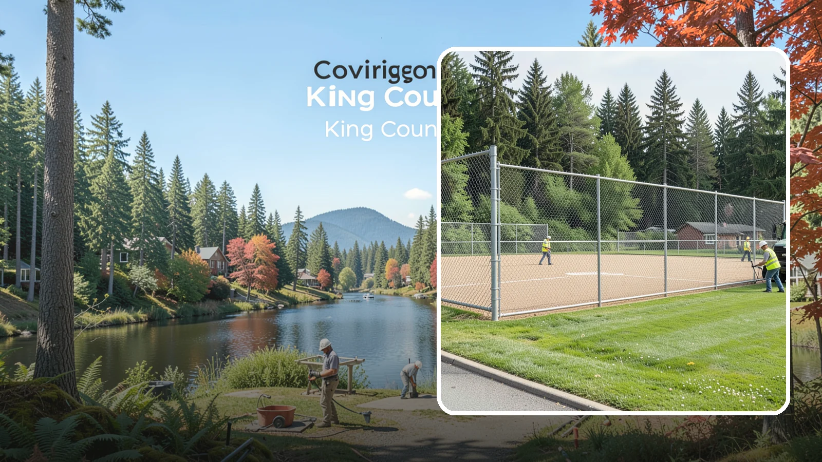 Athletic Field Fencing in Covington, King County, WA - Install backstops, outfield fencing, and enclosures for ballfields and athletic facilities.