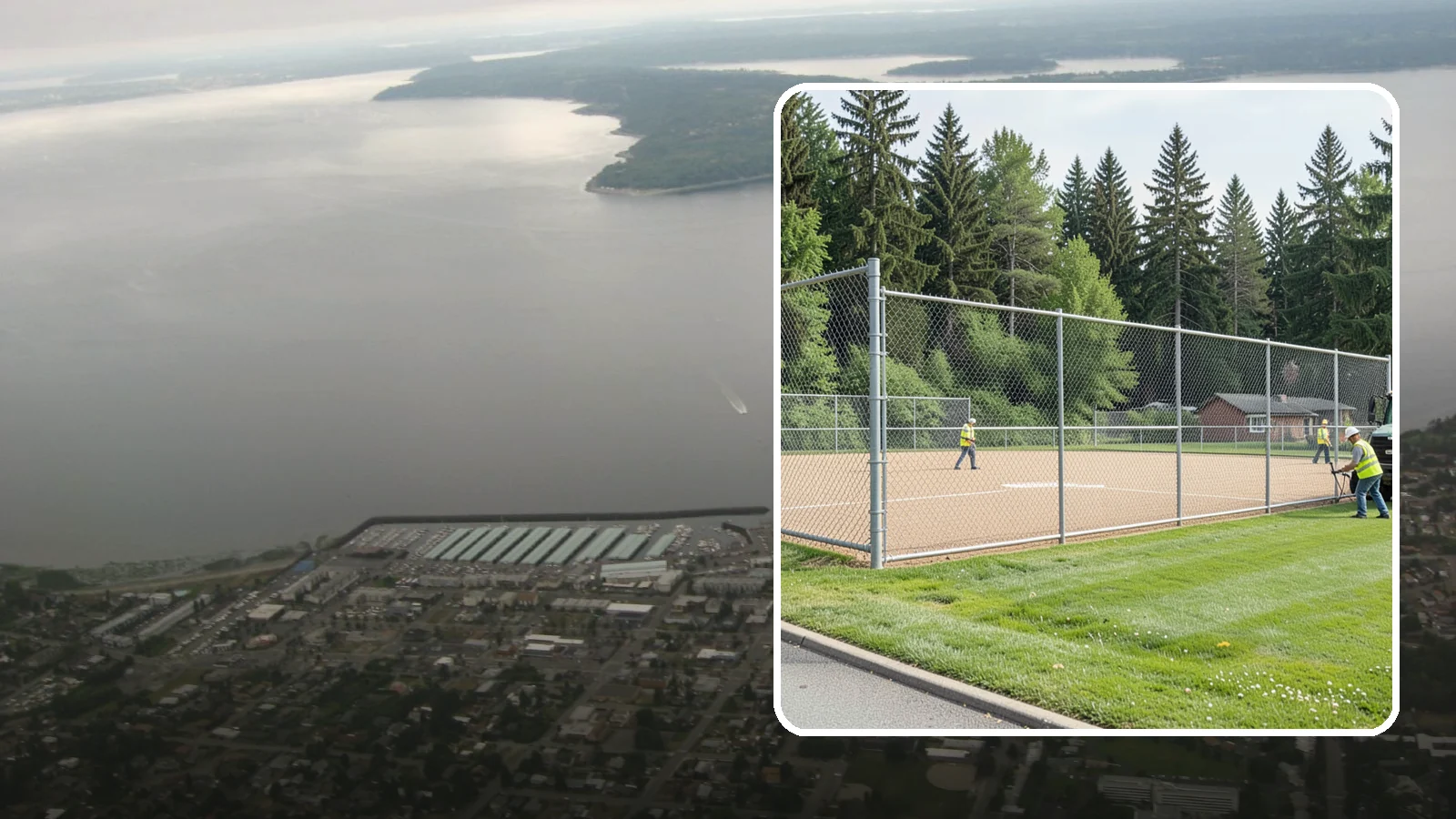 Athletic Field Fencing in Des Moines, King County, WA - Install backstops, outfield fencing, and enclosures for ballfields and athletic facilities.