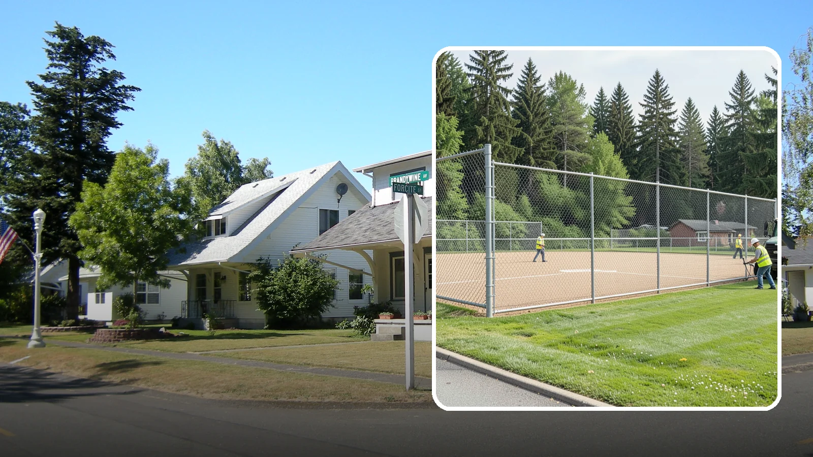 Athletic Field Fencing in DuPont, Pierce County, WA - Install backstops, outfield fencing, and enclosures for ballfields and athletic facilities.