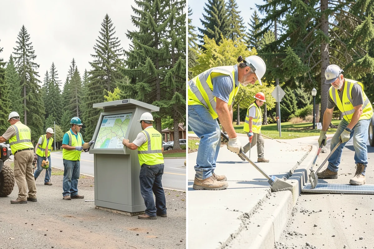 Athletic Field Fencing in Eatonville, Pierce County, WA - Confirm field dimensions, sport standards, and layout