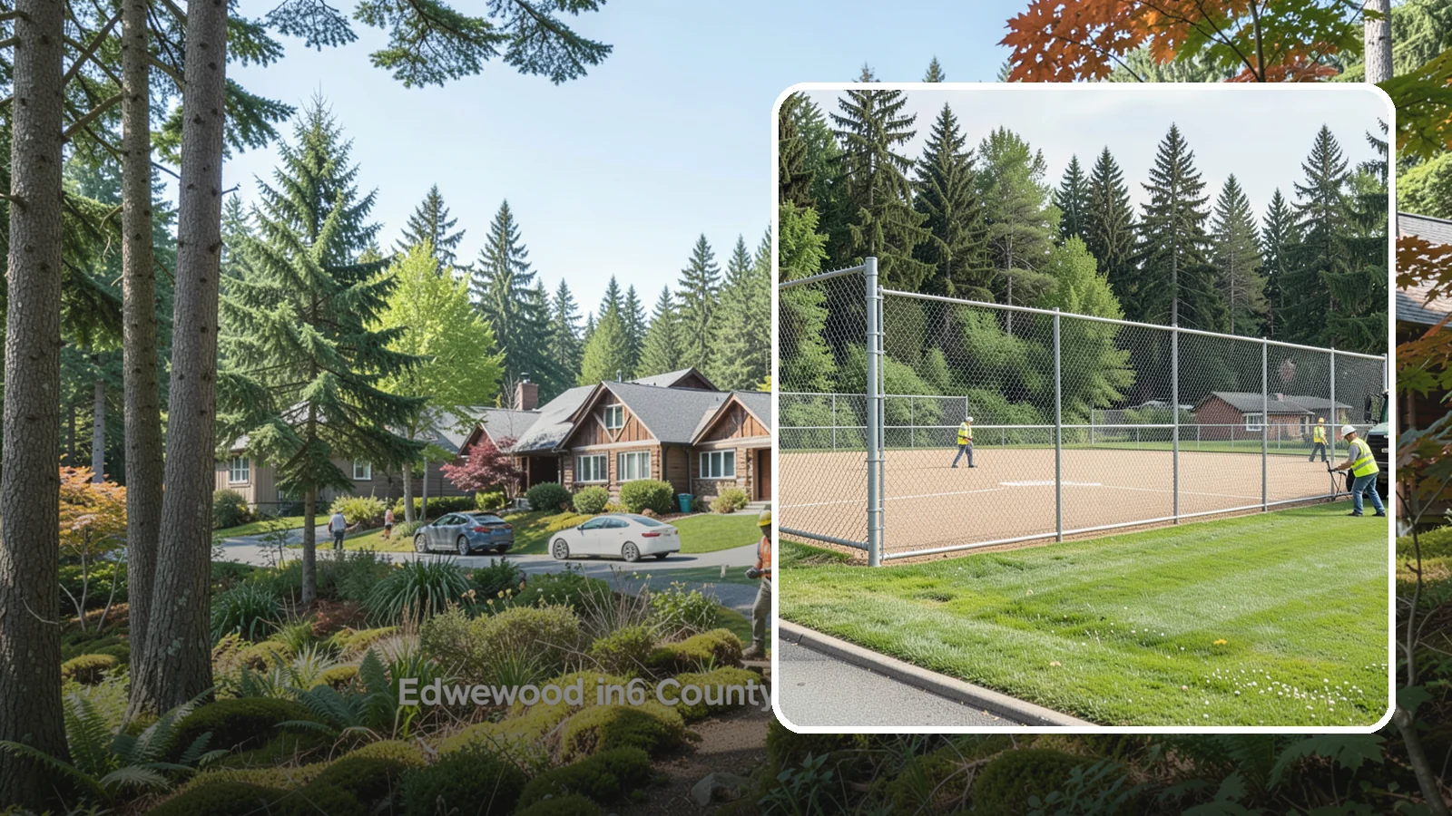 Athletic Field Fencing in Edgewood, Pierce County, WA - Install backstops, outfield fencing, and enclosures for ballfields and athletic facilities.