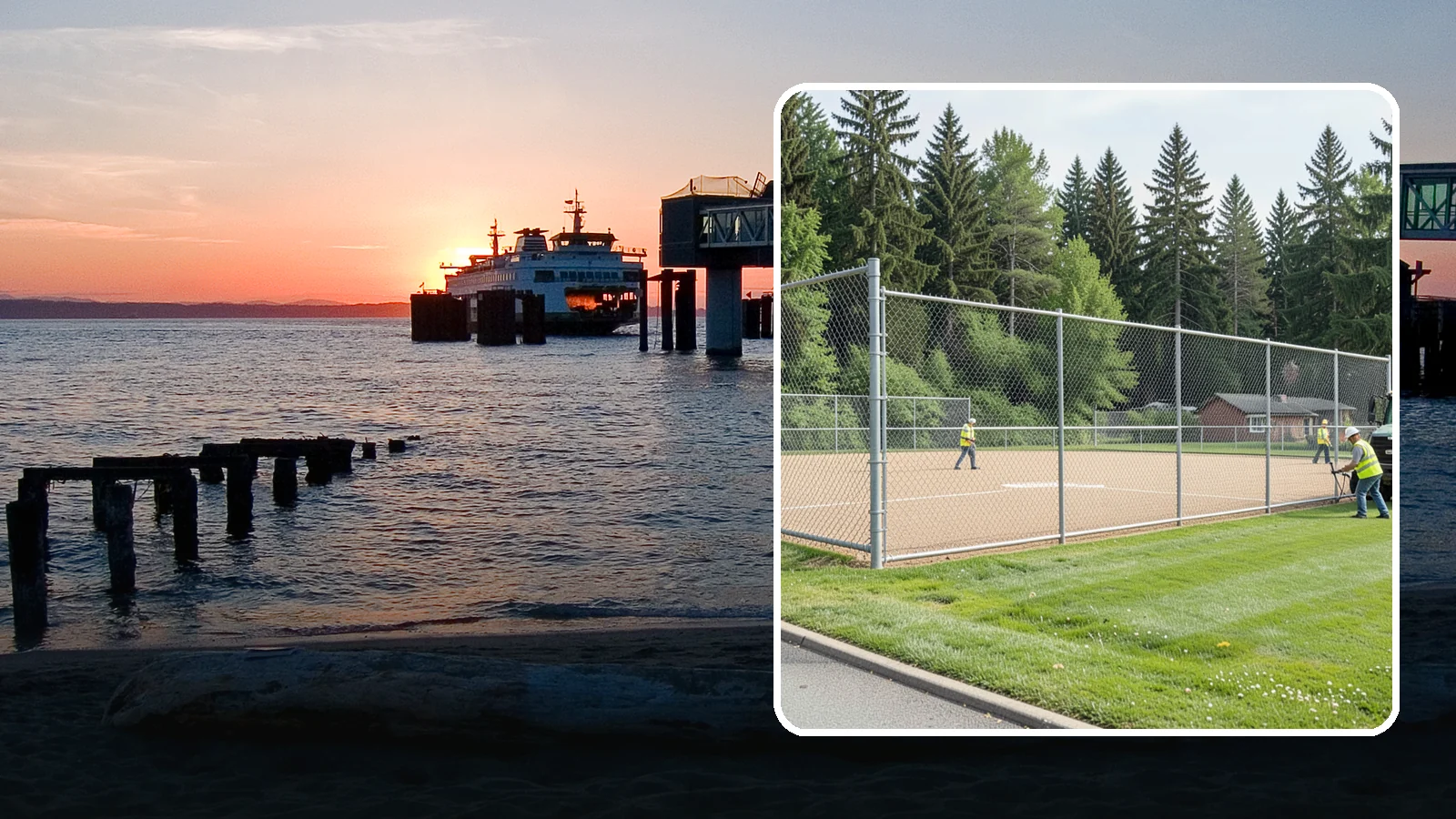 Athletic Field Fencing in Edmonds, Snohomish County, WA - Install backstops, outfield fencing, and enclosures for ballfields and athletic facilities.