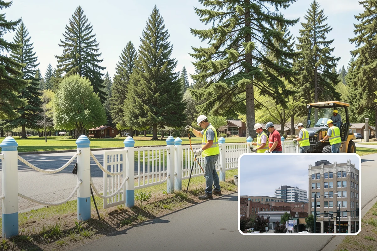 Athletic Field Fencing in Everett, Snohomish County, WA - Withstands ball impact and heavy league use