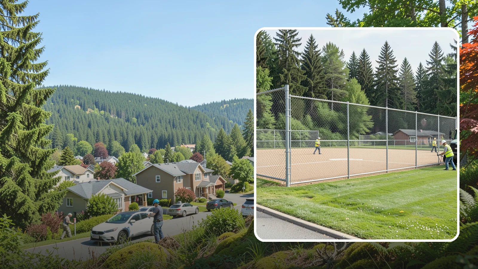 Athletic Field Fencing in Index, Snohomish County, WA - Install backstops, outfield fencing, and enclosures for ballfields and athletic facilities.
