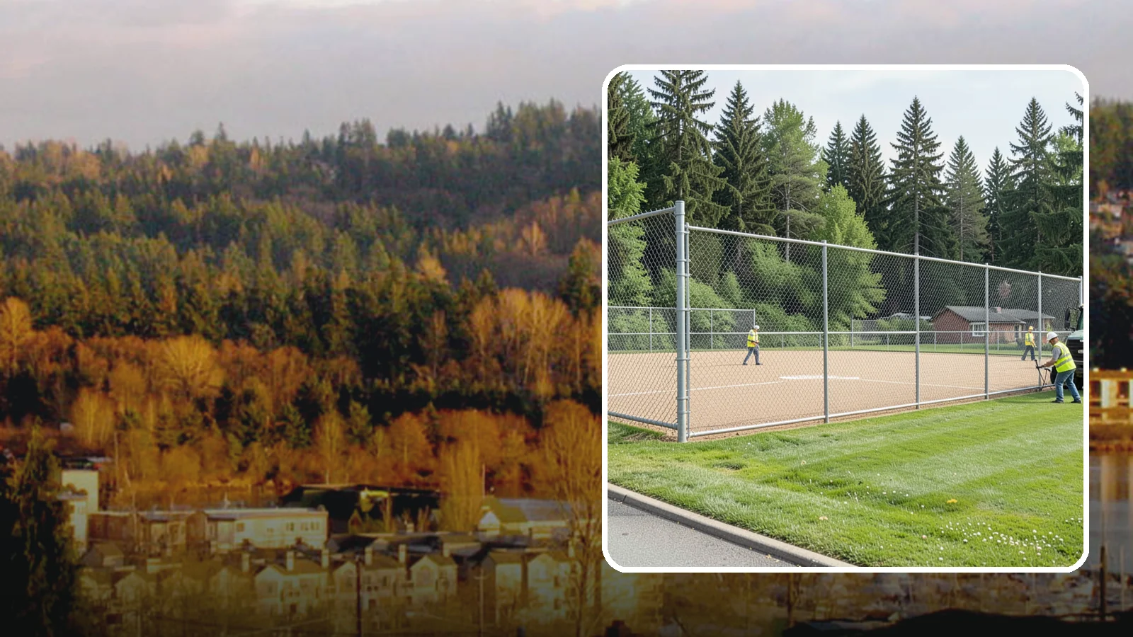 Athletic Field Fencing in Kenmore, King County, WA - Install backstops, outfield fencing, and enclosures for ballfields and athletic facilities.