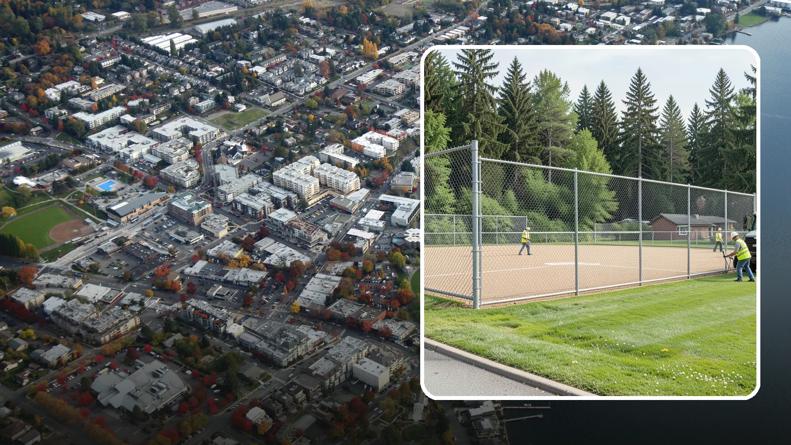 Athletic Field Fencing in Kirkland, King County, WA - Install backstops, outfield fencing, and enclosures for ballfields and athletic facilities.