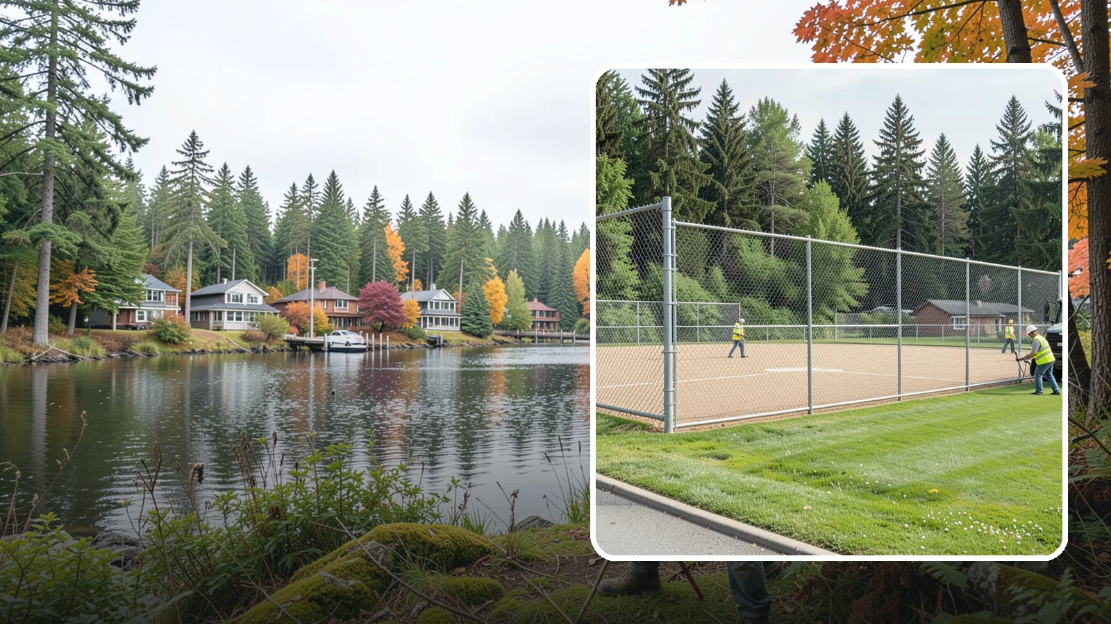 Athletic Field Fencing in La Conner, Skagit County, WA - Install backstops, outfield fencing, and enclosures for ballfields and athletic facilities.