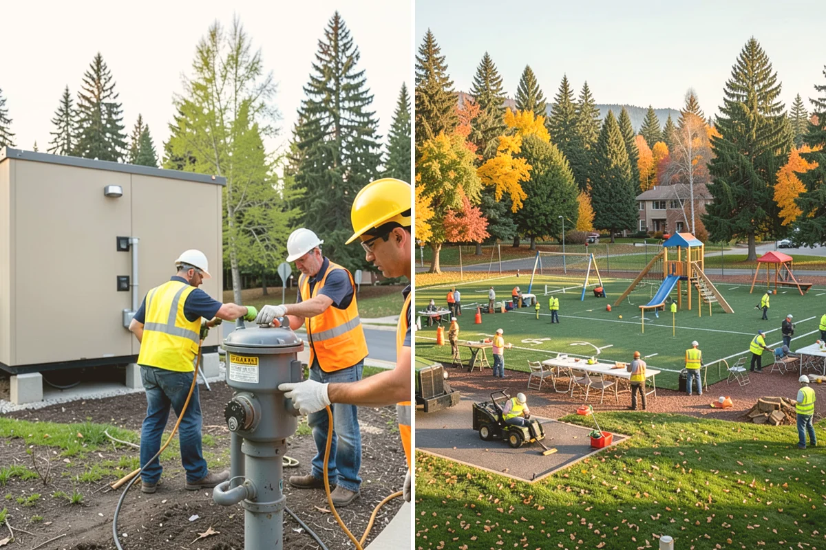 Athletic Field Fencing in Lynnwood, Snohomish County, WA - Confirm field dimensions, sport standards, and layout
