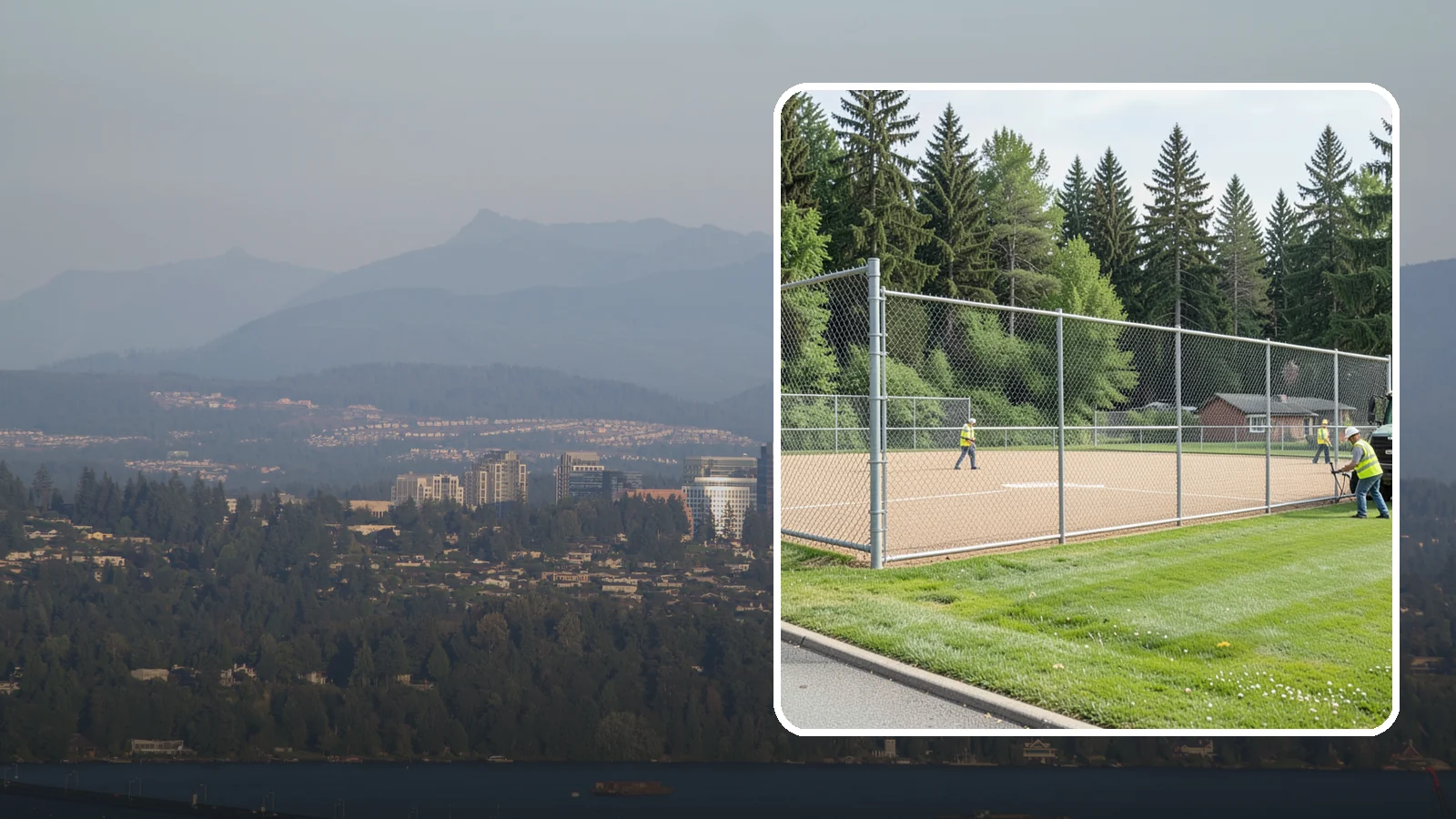 Athletic Field Fencing in Medina, King County, WA - Install backstops, outfield fencing, and enclosures for ballfields and athletic facilities.