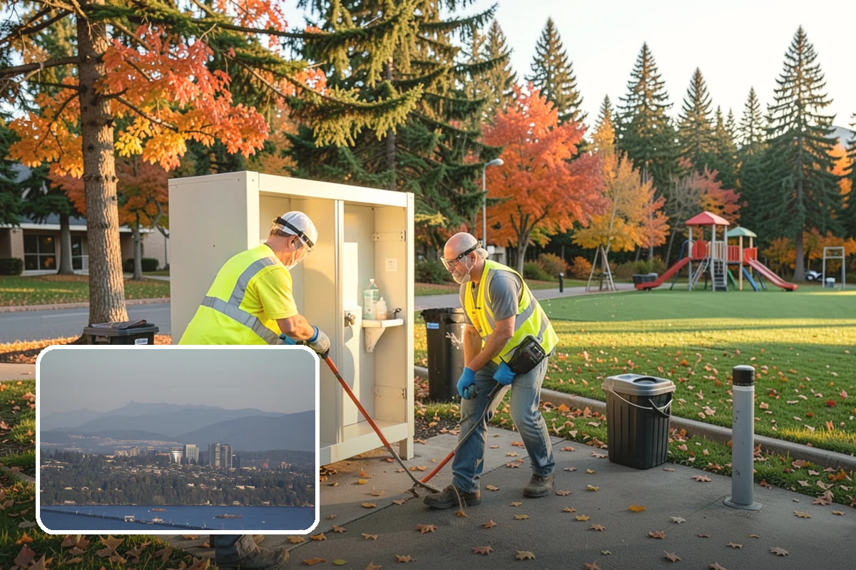 Athletic Field Fencing in Medina, King County, WA - Withstands ball impact and heavy league use
