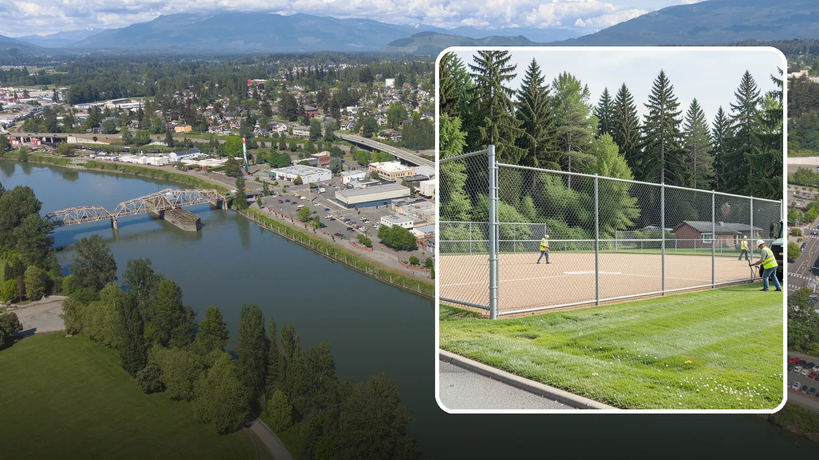 Athletic Field Fencing in Mount Vernon, Skagit County, WA - Install backstops, outfield fencing, and enclosures for ballfields and athletic facilities.