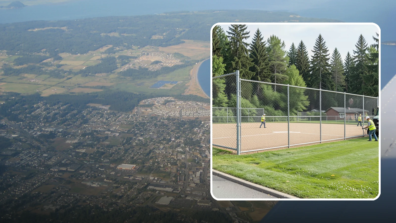 Athletic Field Fencing in Oak Harbor, Island County, WA - Install backstops, outfield fencing, and enclosures for ballfields and athletic facilities.