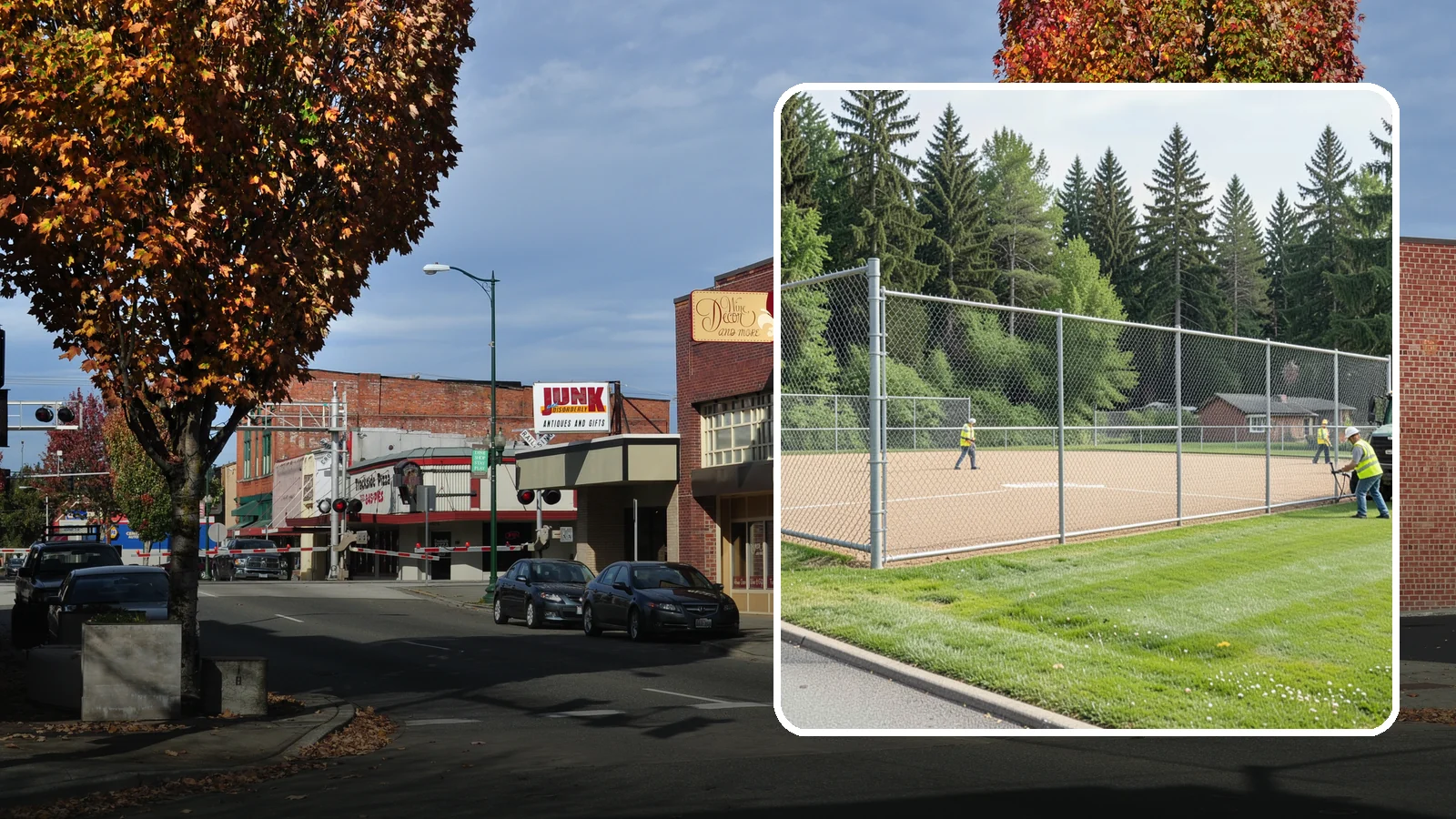 Athletic Field Fencing in Puyallup, Pierce County, WA - Install backstops, outfield fencing, and enclosures for ballfields and athletic facilities.