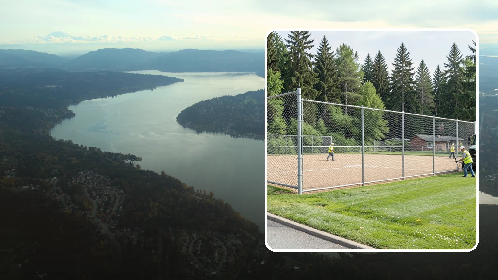 Athletic Field Fencing in Sammamish, King County, WA - Install backstops, outfield fencing, and enclosures for ballfields and athletic facilities.