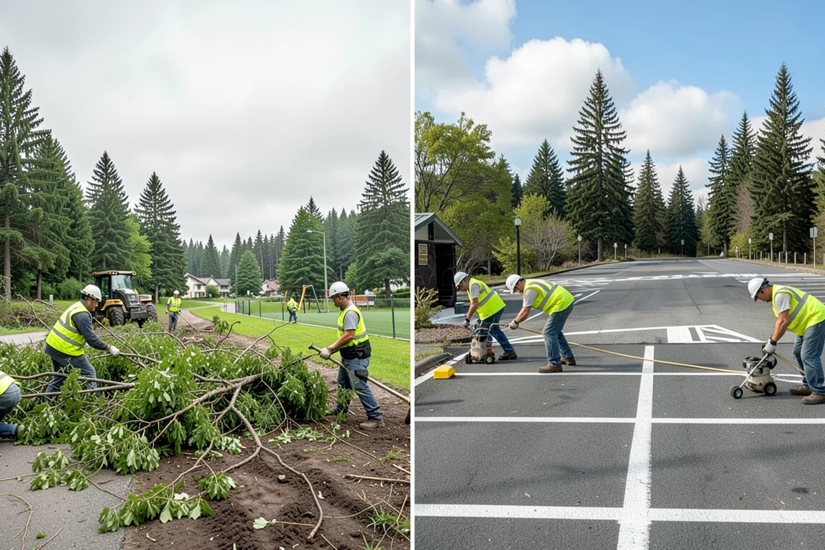 Athletic Field Fencing in Snoqualmie, King County, WA - Confirm field dimensions, sport standards, and layout