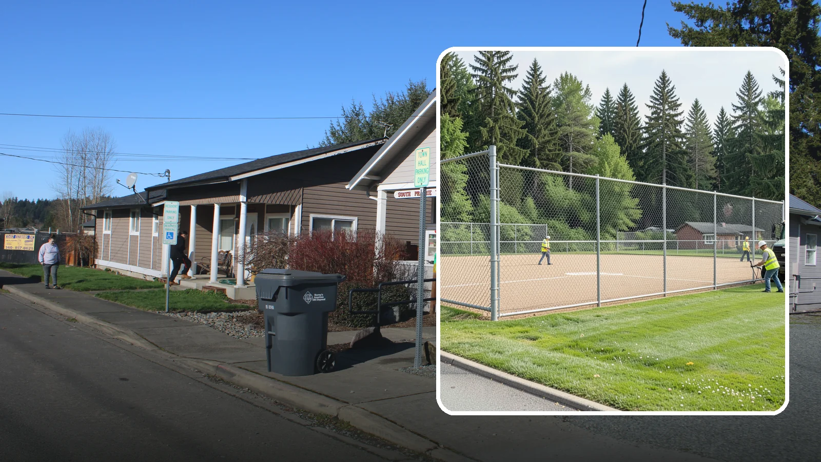 Athletic Field Fencing in South Prairie, Pierce County, WA - Install backstops, outfield fencing, and enclosures for ballfields and athletic facilities.