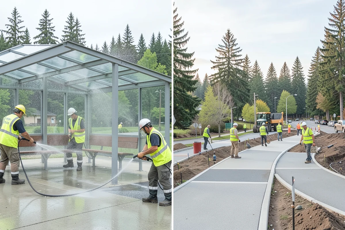 Athletic Field Fencing in South Prairie, Pierce County, WA - Confirm field dimensions, sport standards, and layout